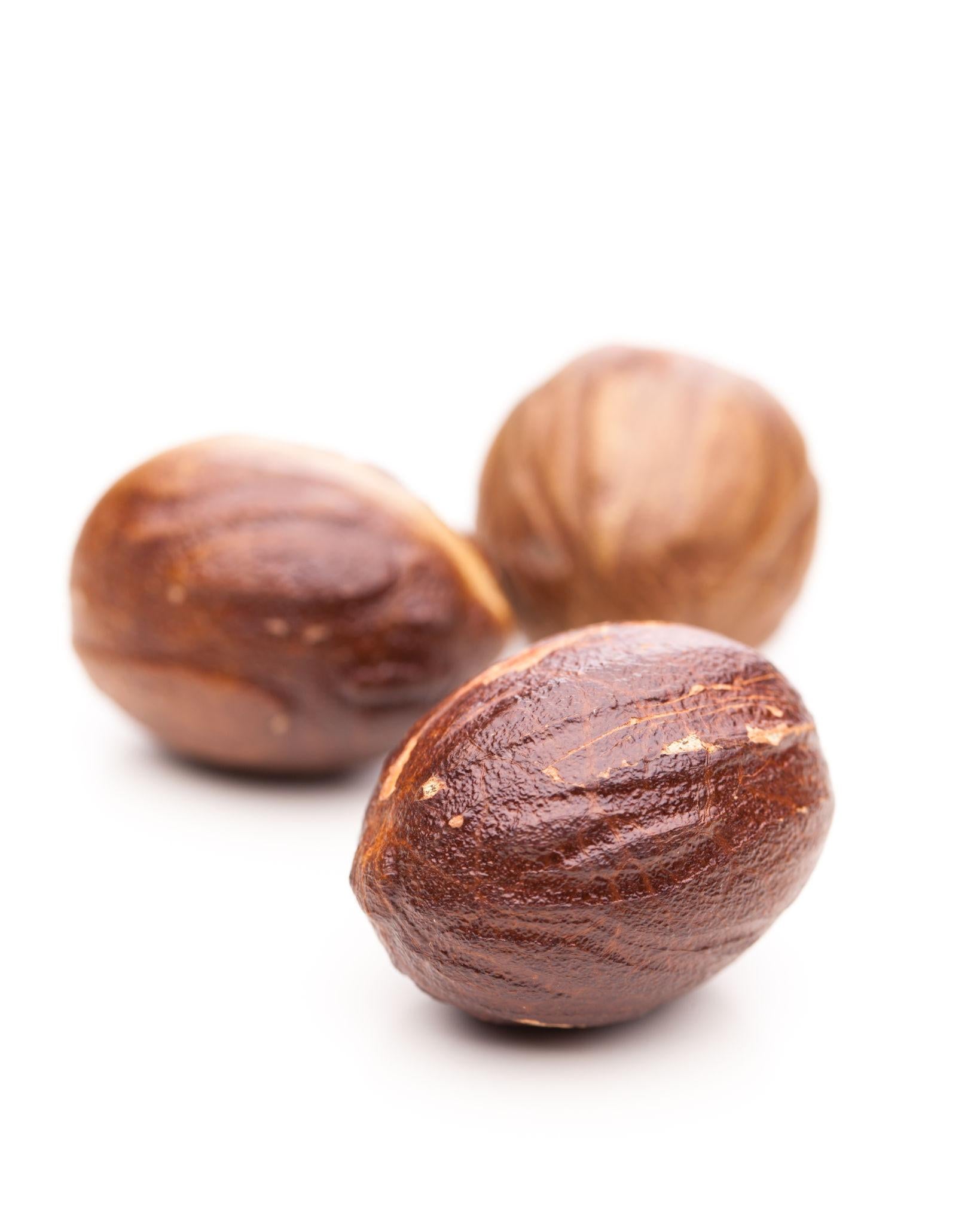 ELA Spices Premium Whole Nutmeg (Jaiphal) – Handpicked, Naturally Aromatic Whole Spice for Baking, Cooking, Desserts & Beverages