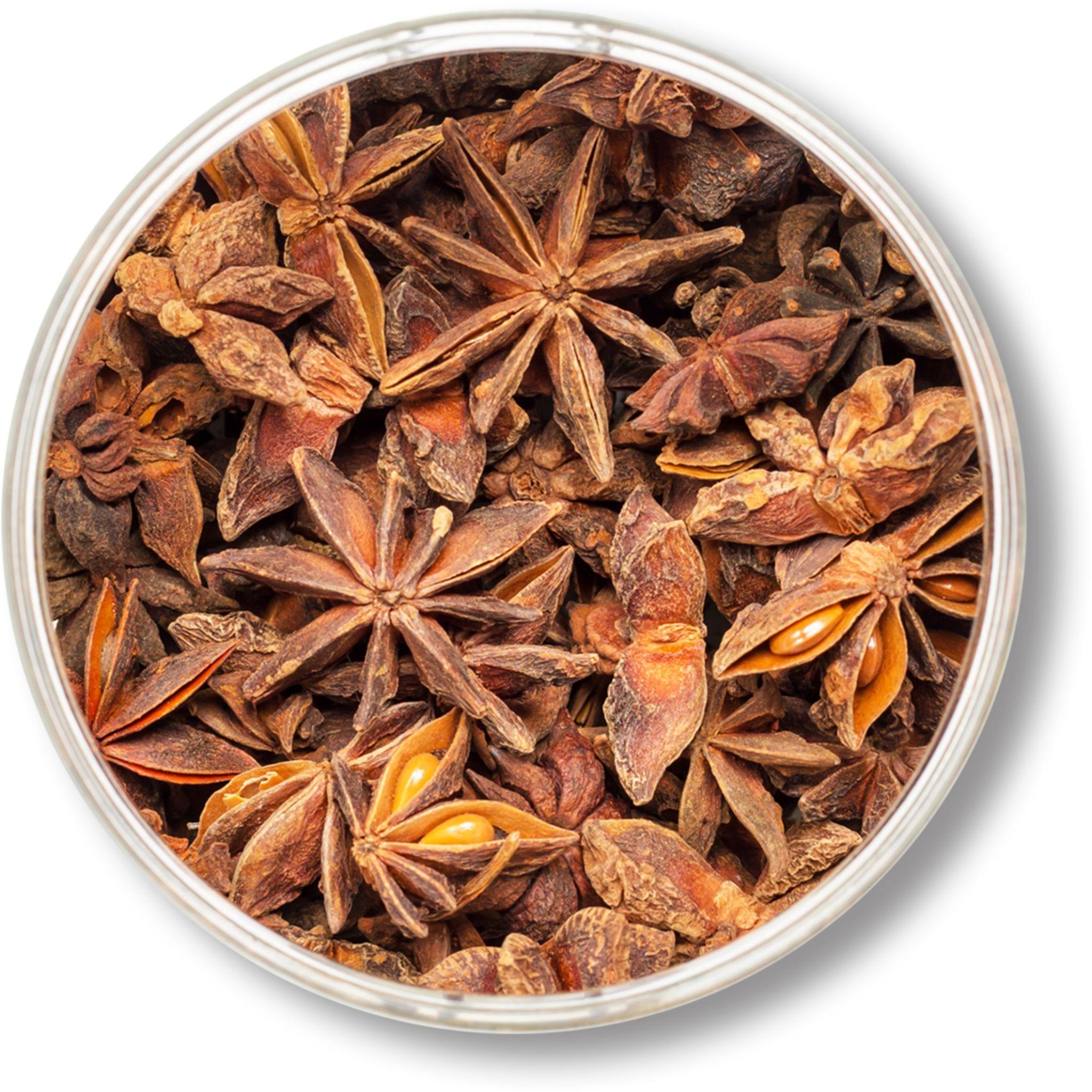 ELA Spices Premium Star Anise (Chakra Phool) Whole Spice – Naturally Aromatic, Handpicked & Pure for Biryani, Curries, Tea, Baking & Gourmet Cooking